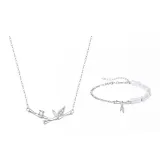 Rising Bamboo Clothing Sets[Necklace+Bracelet]