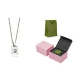 Silver-Love Lock Pink Box