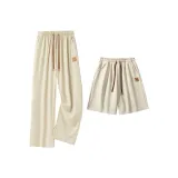 Apricot Ice Silk+Shorts
