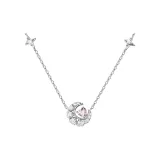 [Extended Length Chain Style 50cm]Pink