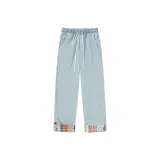 617 Lace-Up Light Blue