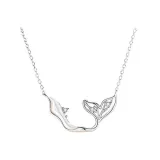 Fish Necklace-Silver