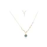 Graceful Glimpse Necklace (Gold)
