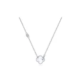 Four-Leaf Clover Necklace A[S925 Silver]
