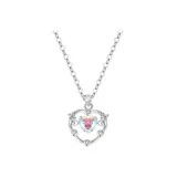 Iridescent Heart Necklace