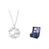 Gift Box Set-Rose Planet The Little Prince Necklace