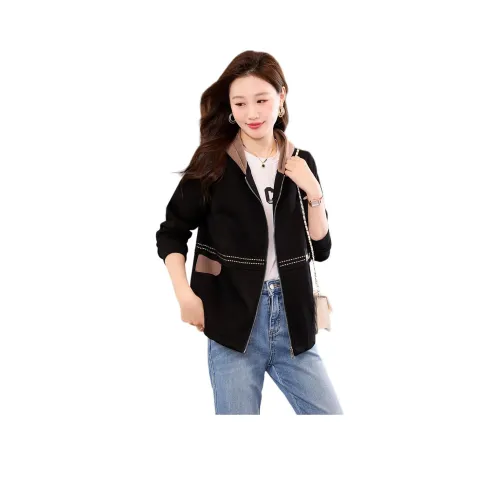IVENI 블랙 여성 자켓