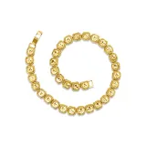 Gold Rock Sugar Cuban Necklace