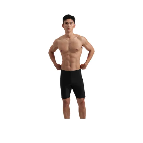 Keep 블랙 남성 수영 반바지