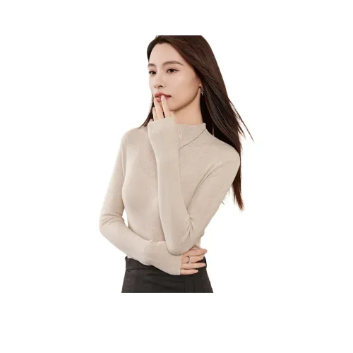 CARBAMMI 펄 아몬드 여성 니트웨어