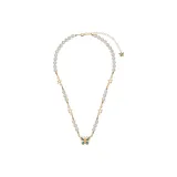 Green Butterfly Gold Necklace