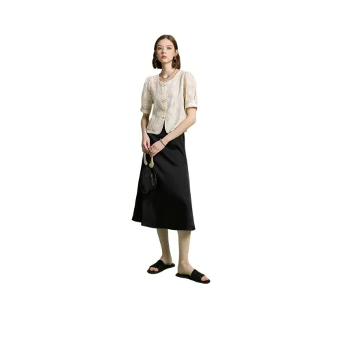 CANTO MOTTO 아이보리 여성 셔츠