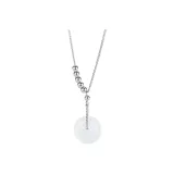 White Chalcedony Peaceful Buckle