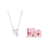 Bowknot Necklace+Valentine's Day Box