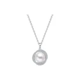 Mobius Pearl Necklace[White]