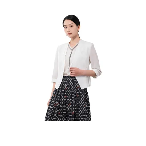 HONRN 화이트 여성 비즈니스 정장