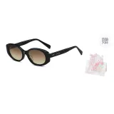 Obsidian Black-Gradient Tea Brown Lens