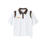Pearl White/Coffee Brown