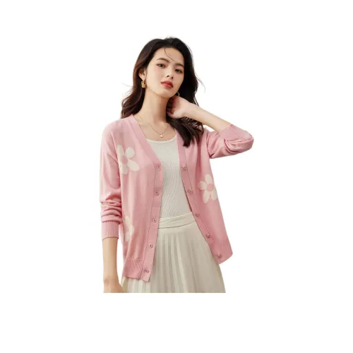 CARBAMMI 핑크 여성 스웨터