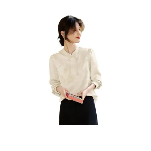 XWI 아이보리 여성 셔츠