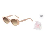 Lotus Pink-Gradient Tea Brown Lens