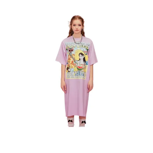 Bronze Lucia 여성 반팔 원피스