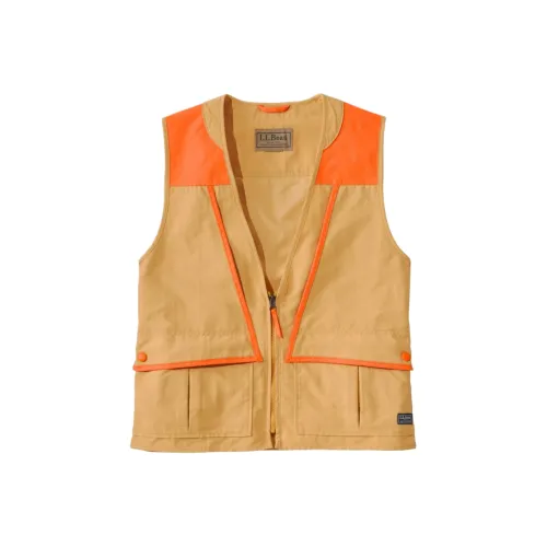 L.L.Bean 카키 여성 조끼