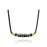 4 Eye Dzi Bead (Peaceful)