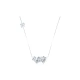 Silver Floral Necklace