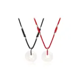 Peaceful Buckle Black+Red String