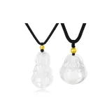 Couple's Maitreya Buddha & Guanyin Golden Bead
