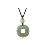 Hetian Jade Double Chinese Auspicious Animal Pendant