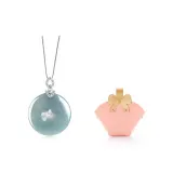 Blue Water Peaceful Buckle Necklace+Heartbeat Box