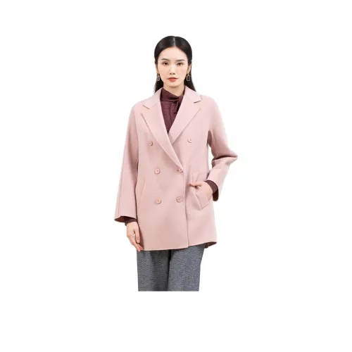 HONRN 핑크 여성 코트