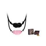 Chinese Auspicious Animal Necklace[Black+Pink]+Heritage Box