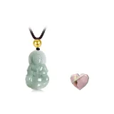 Guanyin Pendant Necklace[Golden Bead]+Heartfelt Box