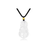 Gold Bead Guanyin Necklace