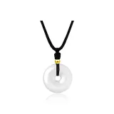 Fortune Bead Peaceful Buckle Necklace