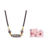 9 Eye Dzi Bead Necklace I+Valentine's Day Box