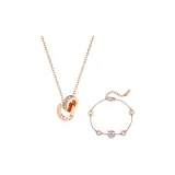 Roman Numeral Necklace+Bracelet