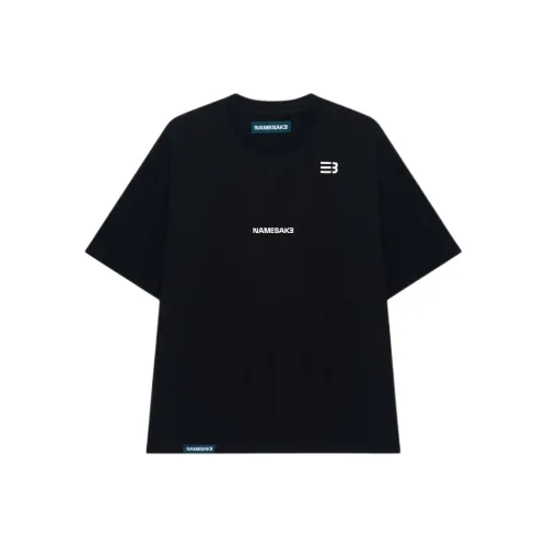 NAMESAKE 블랙 남성 티셔츠