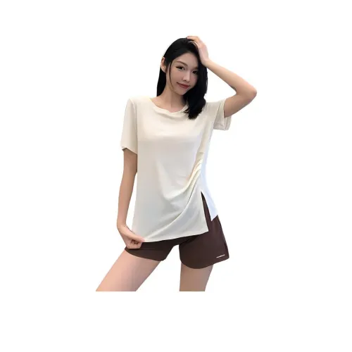 Annerun 여성 요가 티셔츠