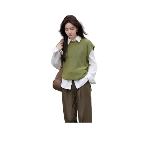 MT 그린 여성 조끼