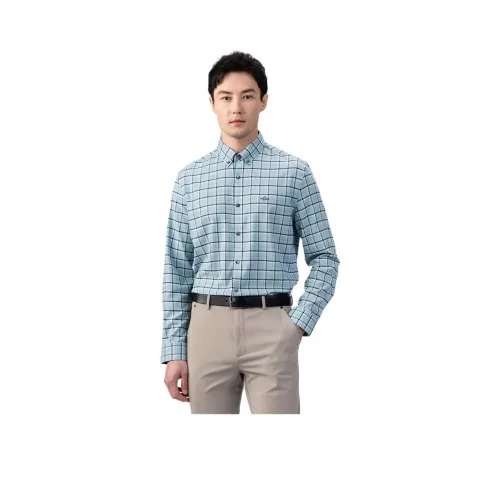 GOOD LUCK GLADIUS 에메랄드 그린 남성 셔츠