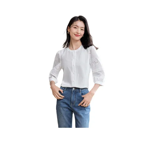 SLLSKY 여성 셔츠