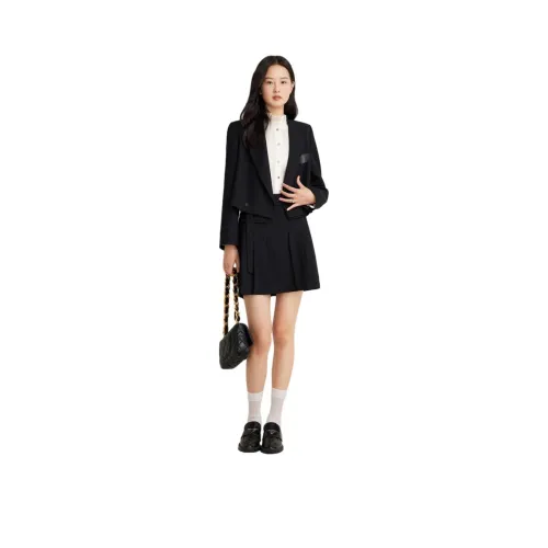 YINER GoodLand 블랙 여성 비즈니스 정장
