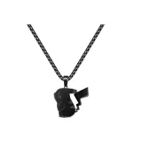 3700-Pikachu Necklace-Black
