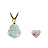 Buddha Pendant Necklace[Golden Bead]+Heartfelt Box