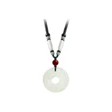 Chinese Auspicious Animal Peaceful Buckle Necklace