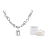 Gemstone Necklace+Rose Box